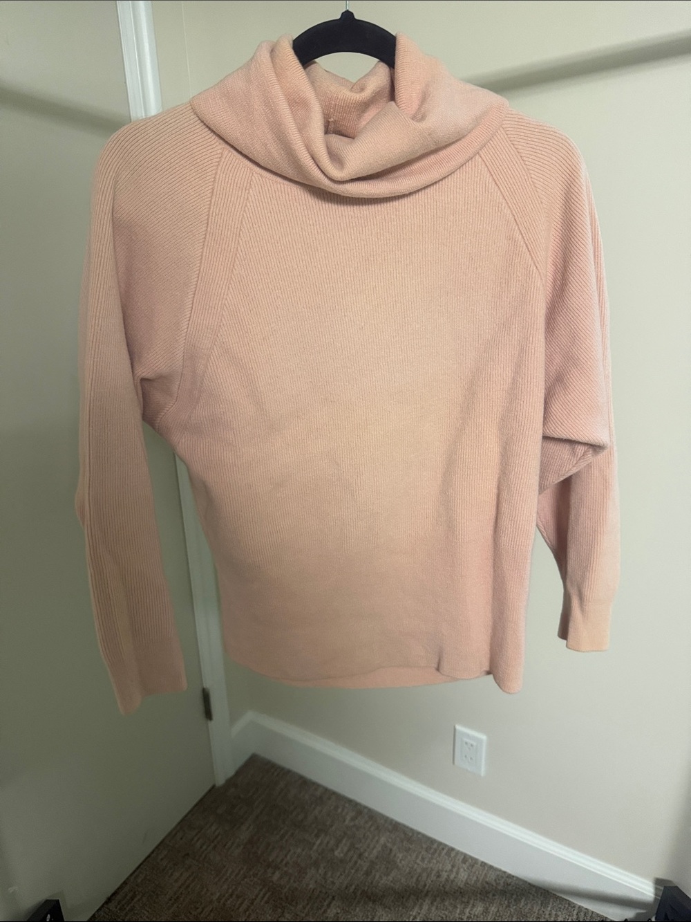 Bloomingdale's Blush Cowl Neck Sweater